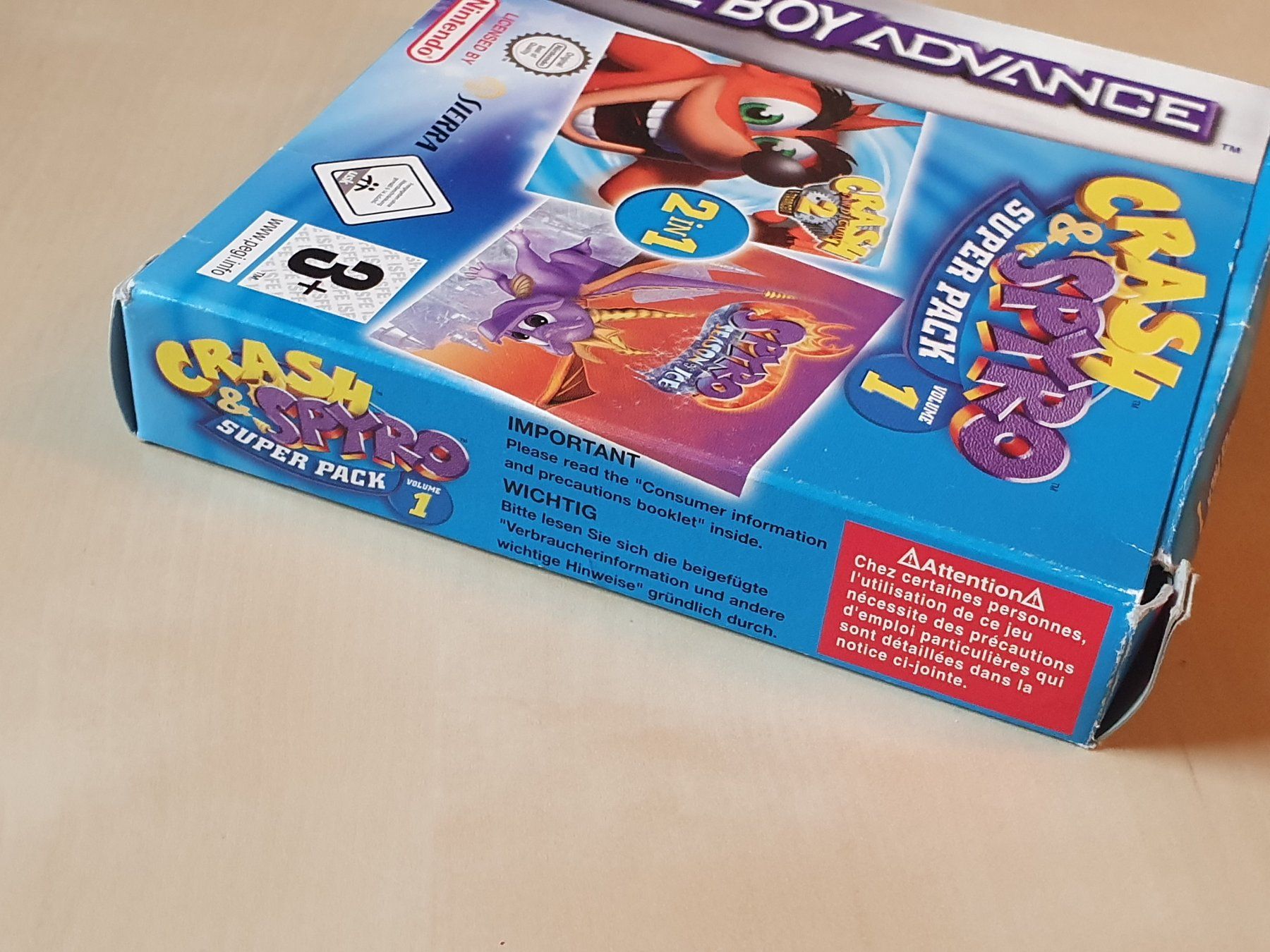 Nintendo Giochi: Crash & Spyro Super Pack Vol. 1 – Usato da Stansstad venduto da collectorsshop 3