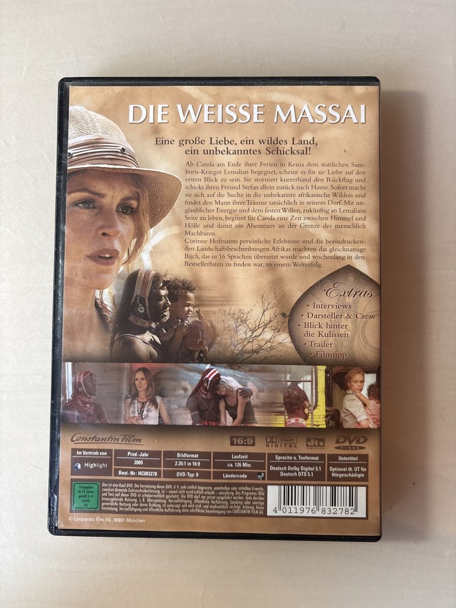 Tutti i DVDs: Die Weisse Massai – Usato da Ruswil venduto da Slivio_ 1