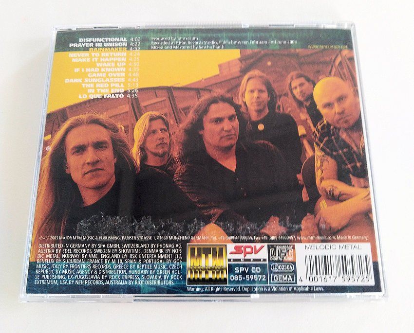 CD: CD Taraxacum - Rainmaker (Progressive Power/Speed Metal) – Usato da Buchs ZH venduto da Bighusky 1