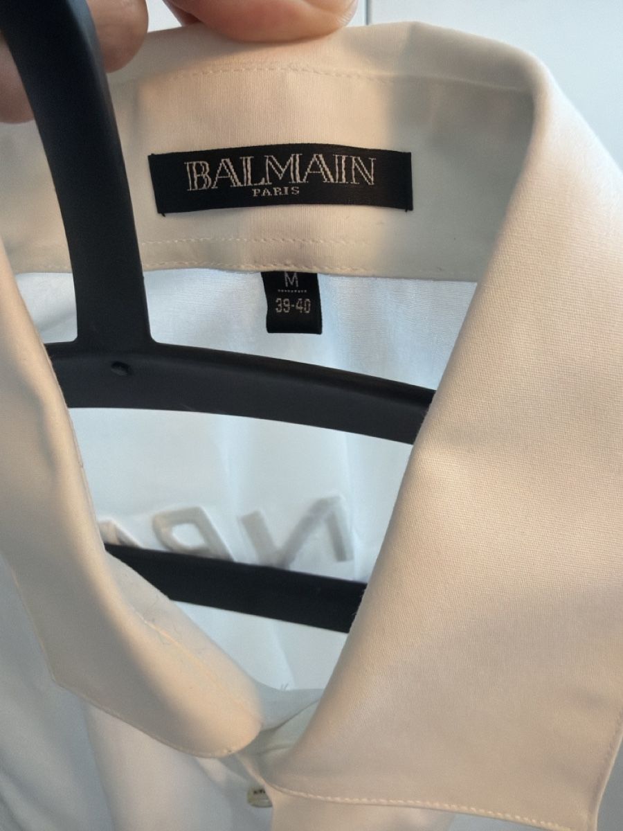 Balmain Chemises: White Shirt Men's size M – Neuf (Voir description) à Zürich par mcdcd 2