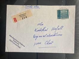 CH 1978 R-Brief 1.1Fr. Architektur 7270 Davos 2 Horlauben
