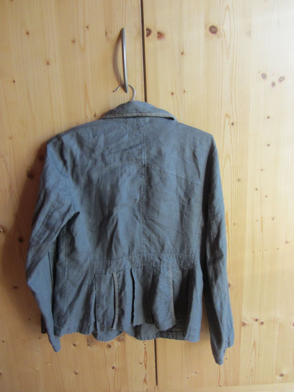 Jacken: Veste kaki clair en lin M – Gebraucht aus Oberried FR von berg04 2