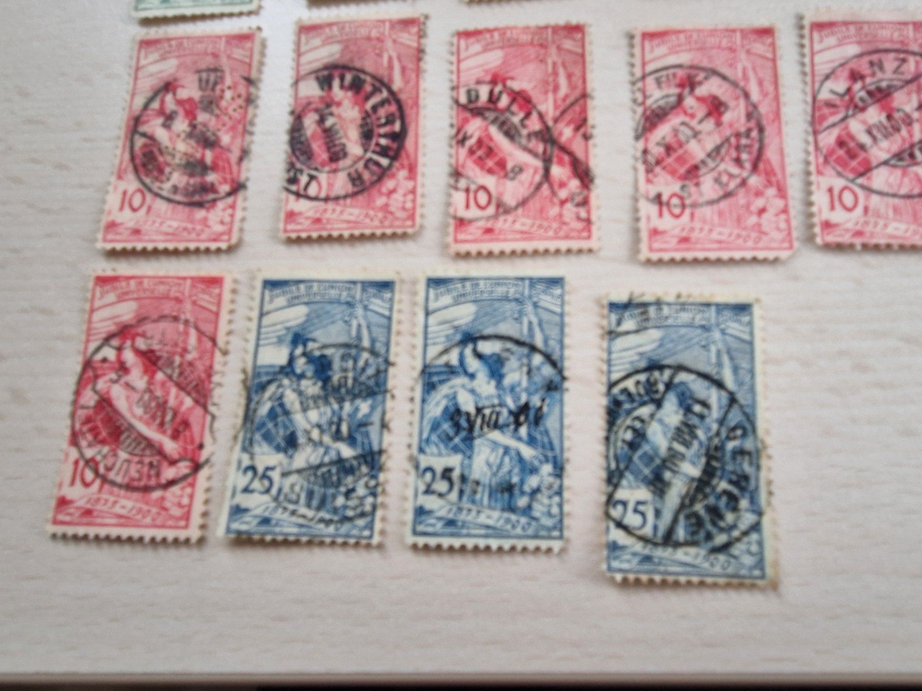 Tutti i francobolli: Ansammlung UPU, ab 1.- – Usato da Burgdorf venduto da Glossy01 6