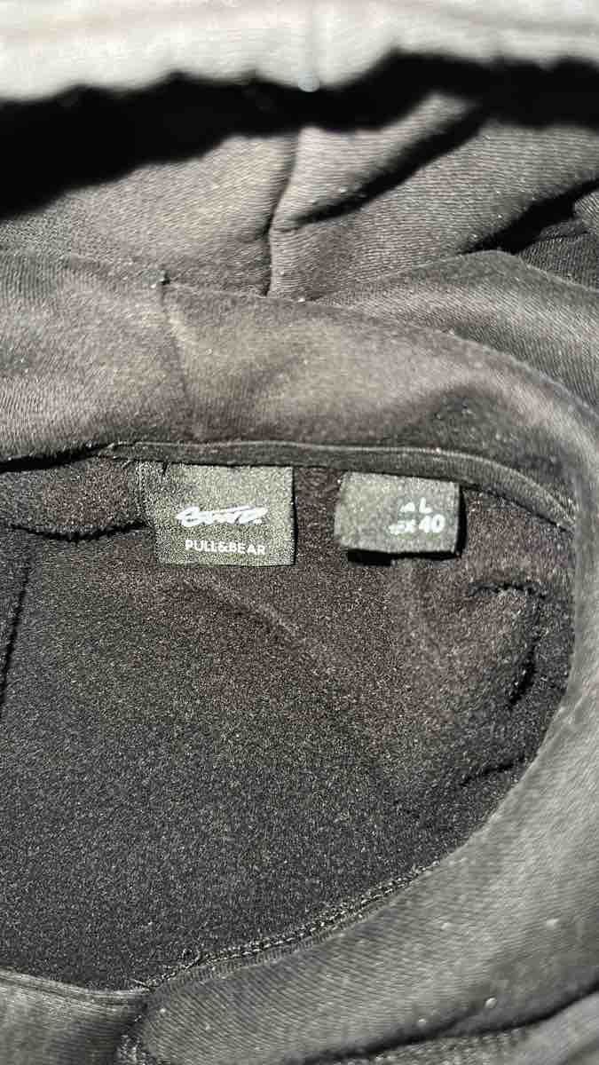 Pull&Bear Pullover & Sweatshirts: Sweat à capuche unisexe Pull&Bear noir, taille L – Gebraucht aus Boudry von ale_8t28 3