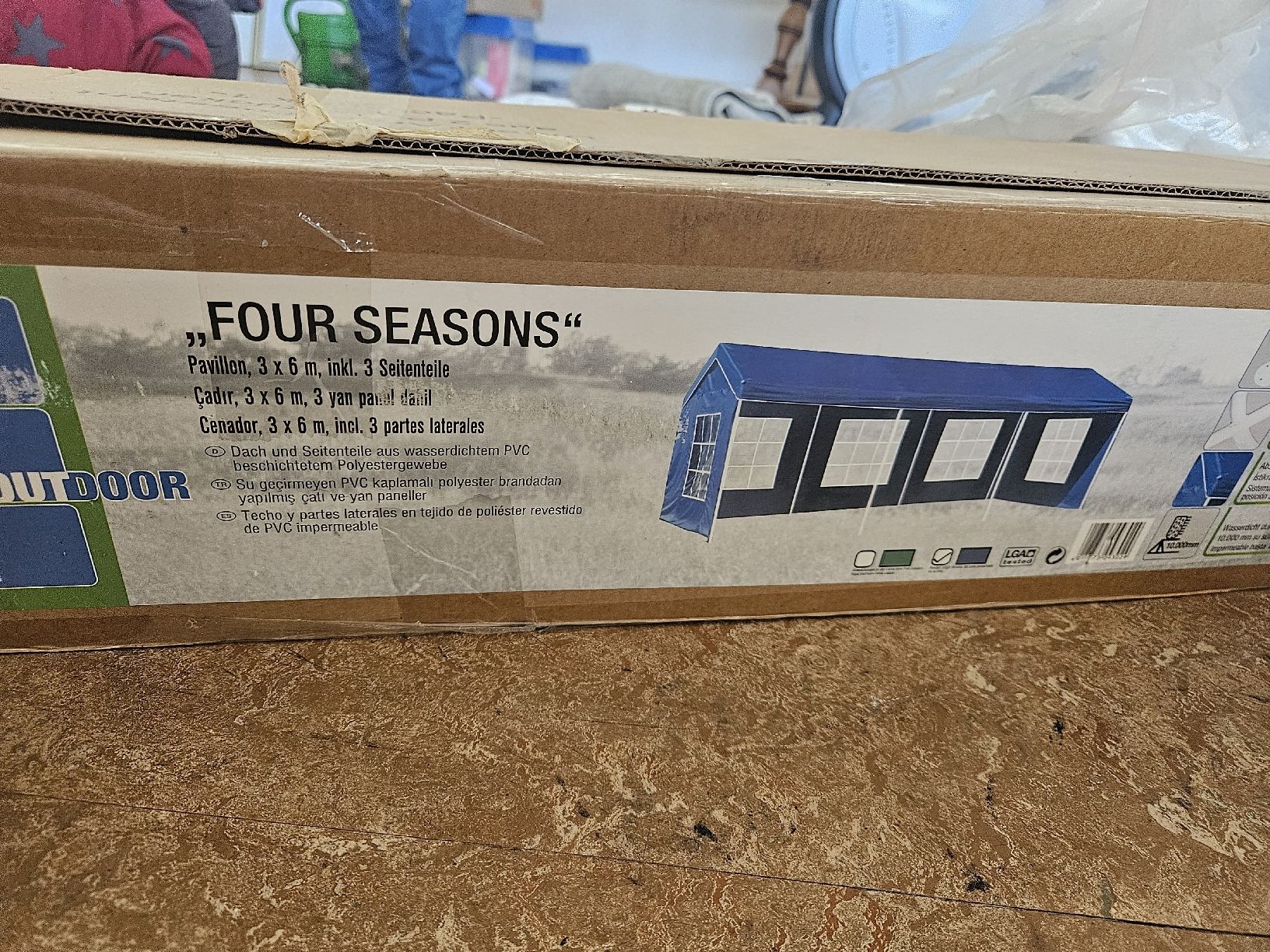 Zelte & Pavillons: Grosses Pavion Zelt - Four Seasons – Gebraucht aus Salenstein von s-Nell