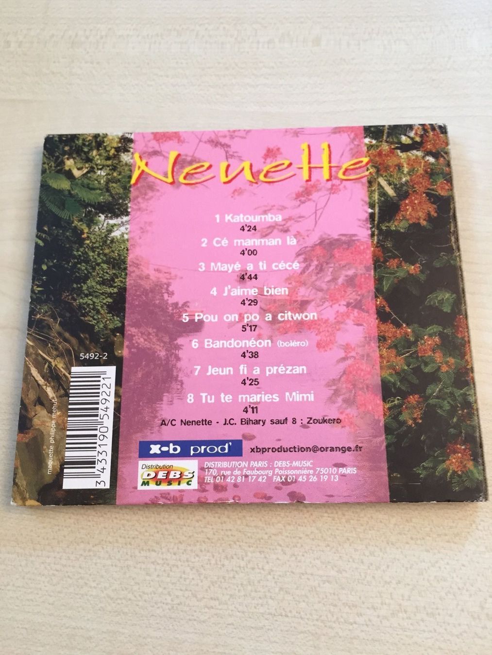 CDs: Nenette - Katoumba – Gebraucht aus Rüti ZH von alumedien 1