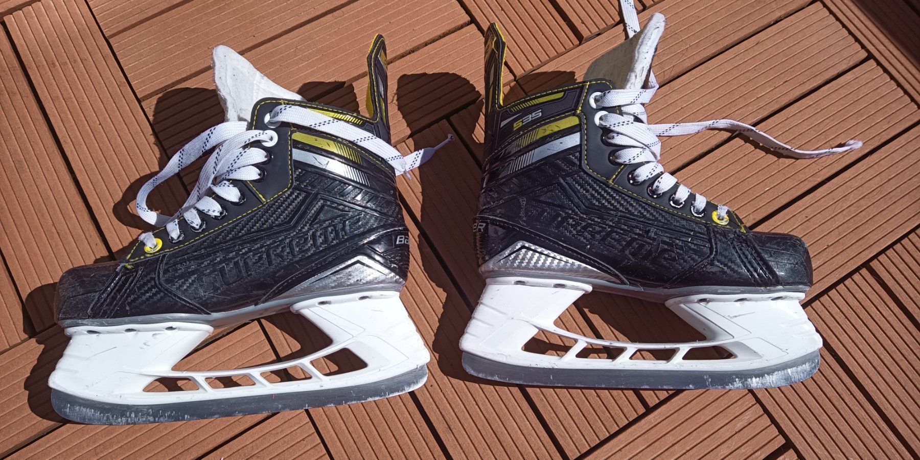 Bauer Pattini da ghiaccio: Eishockey schuhe – Usato da Oberrohrdorf venduto da gdunkel