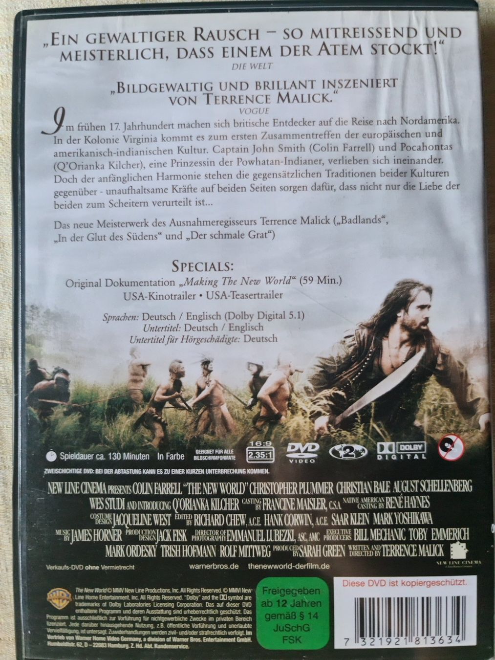 Tutti i DVDs: New world – Usato da Dintikon venduto da Vexi 1