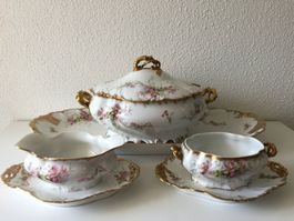 L.SAZERAT Ancien service Porcelaine de Limoges (1831-1891)