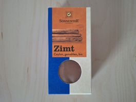 Sonnentor Zimt Ceylon gemahlen bio 40g, NEU & OVP