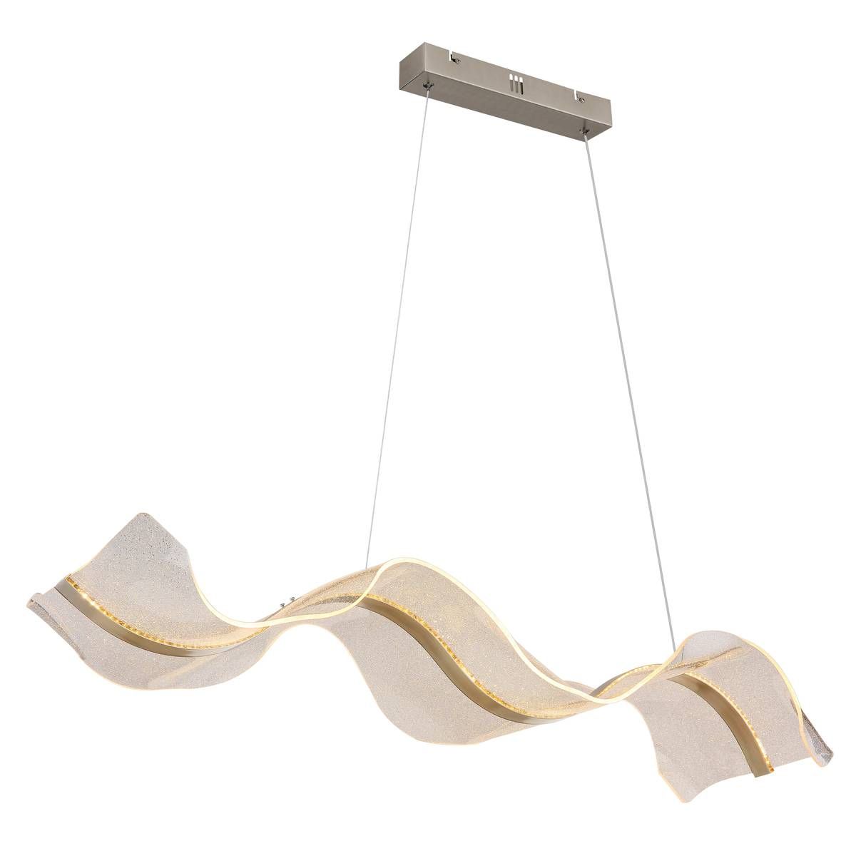 Lampadari & plafoniere: LED Pendelleuchte, CCT, 101 cm x 29 cm – Nuovo (secondo la descrizione) da Kreuzlingen venduto da Smart-Light 5