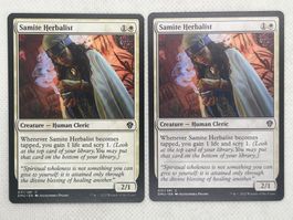 2x Samite Herbalist 2022 MTG Karte