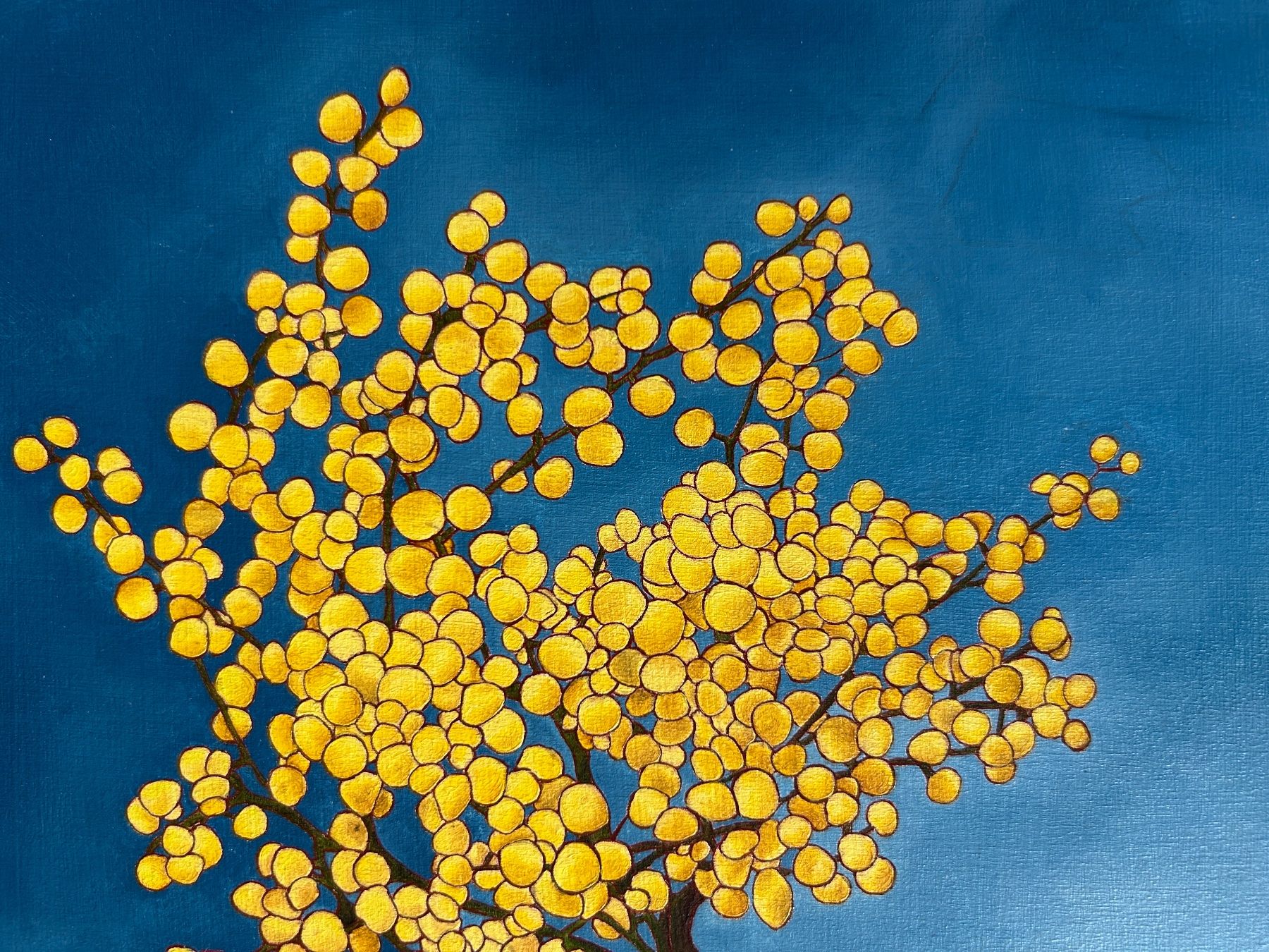 Gemälde: Original Artwork - Mimosa - Wattle – Gebraucht aus Rheinfelden von lit_b27n 2