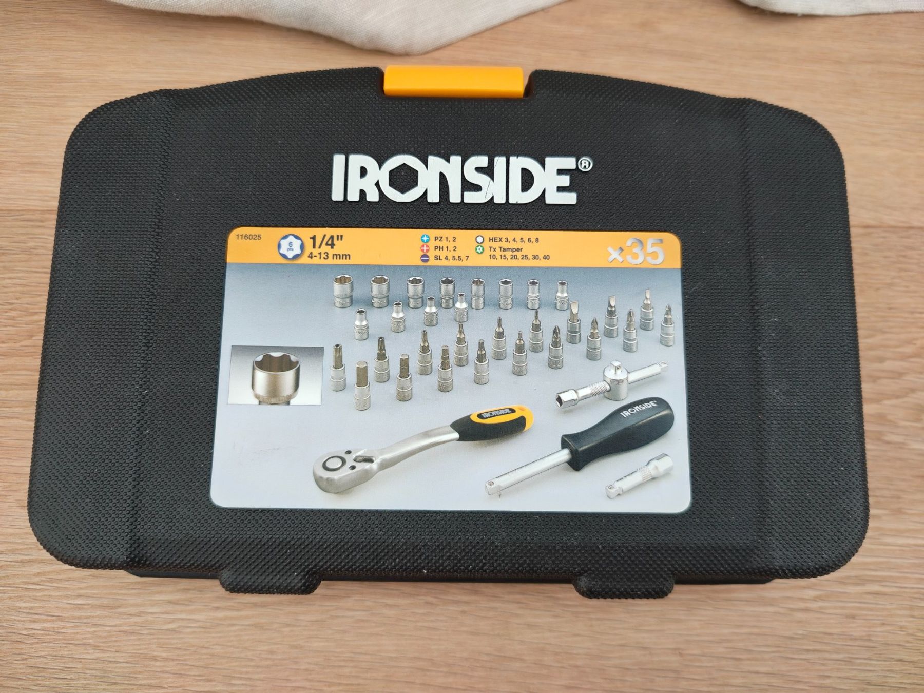 Tutti gli attrezzi: Ironside 1/4" Steckschlüsselsatz - Top Zustand – Usato da Immensee venduto da Pelab 1