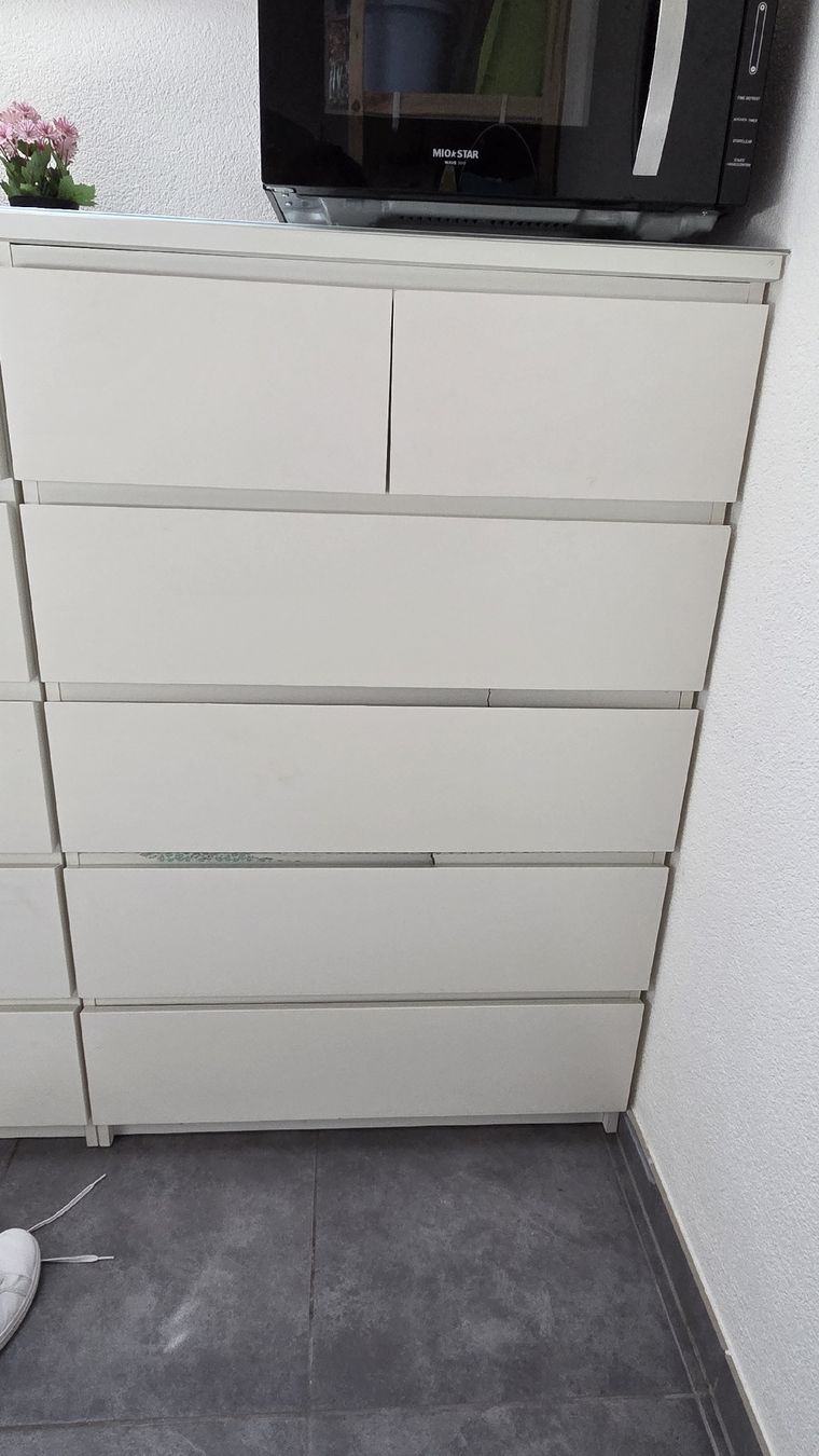 Cassettiere: IKEA Malm mit 6 Schubladen – Usato da Safnern venduto da giselleb86