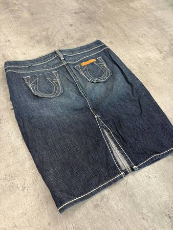 Vintage True Religion Denim Rock (M)