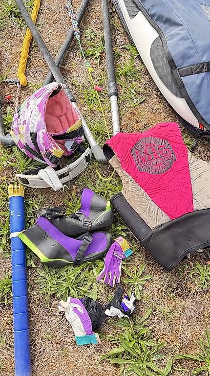 Tavole da surf e di nuoto: Komplettes Windsurf-Set  Ideal für Einsteiger – Usato da Koblenz venduto da lic_n9pm 4