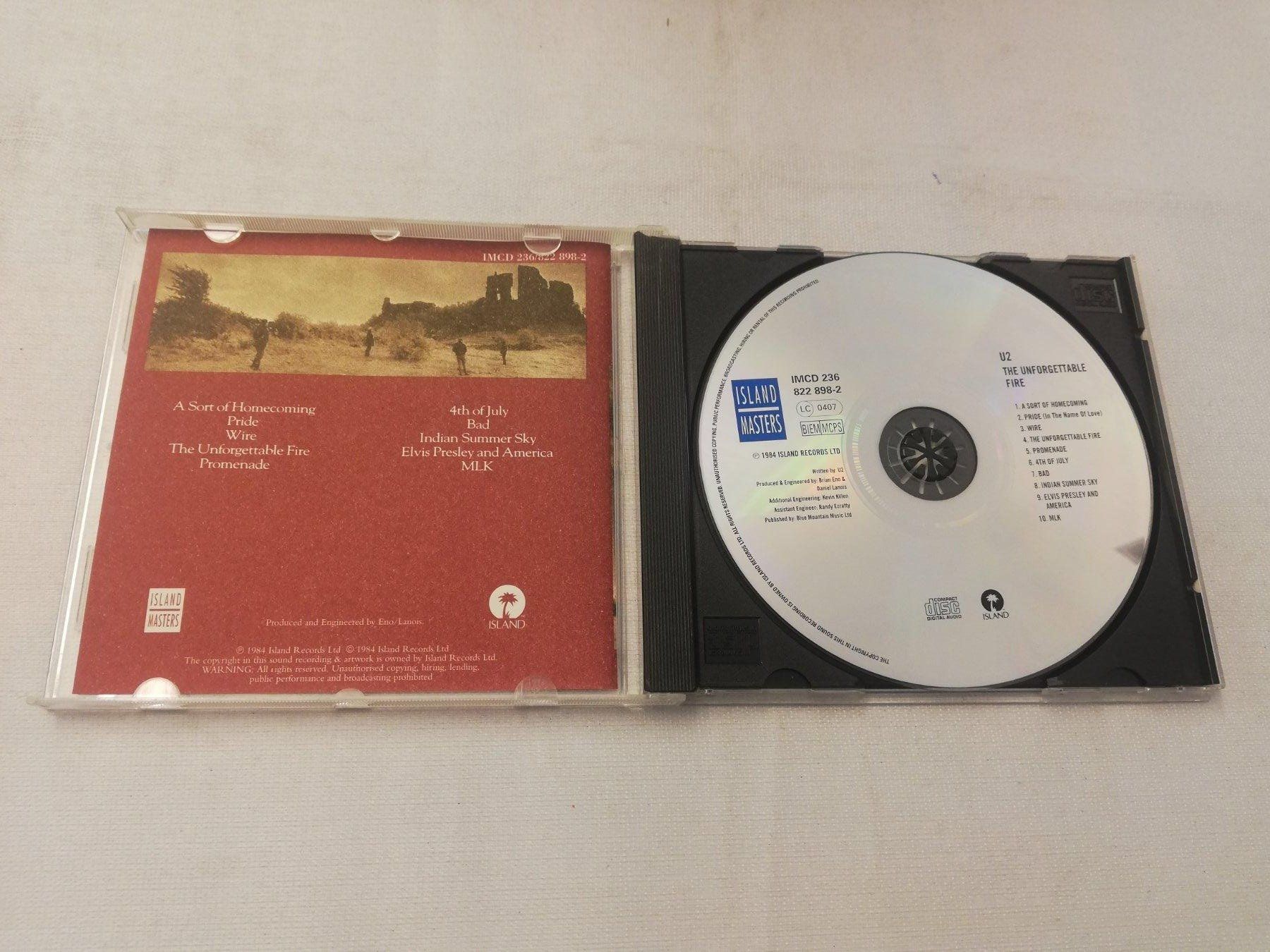 CDs: U2 - THE UNFORGETTABLE FIRE – Gebraucht aus Bern von Vinylsound.ch 2