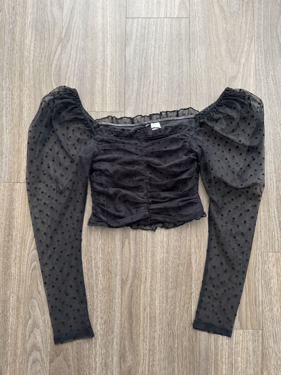 H&M Camicette: BLACK BLOUSE TOP✨ – Usato da Dietikon venduto da athiinax