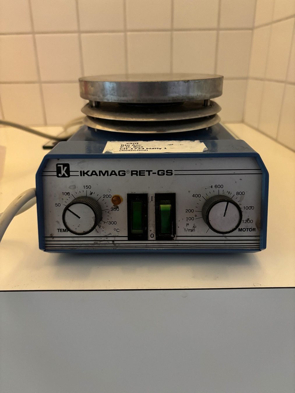 Heizgeräte: Heizplatte mit Magnetrührer – Gebraucht aus Ambrì von mar_l59r