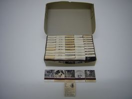 Zündholzbox von TERZA mit 100 Zündholzbriefli, Original