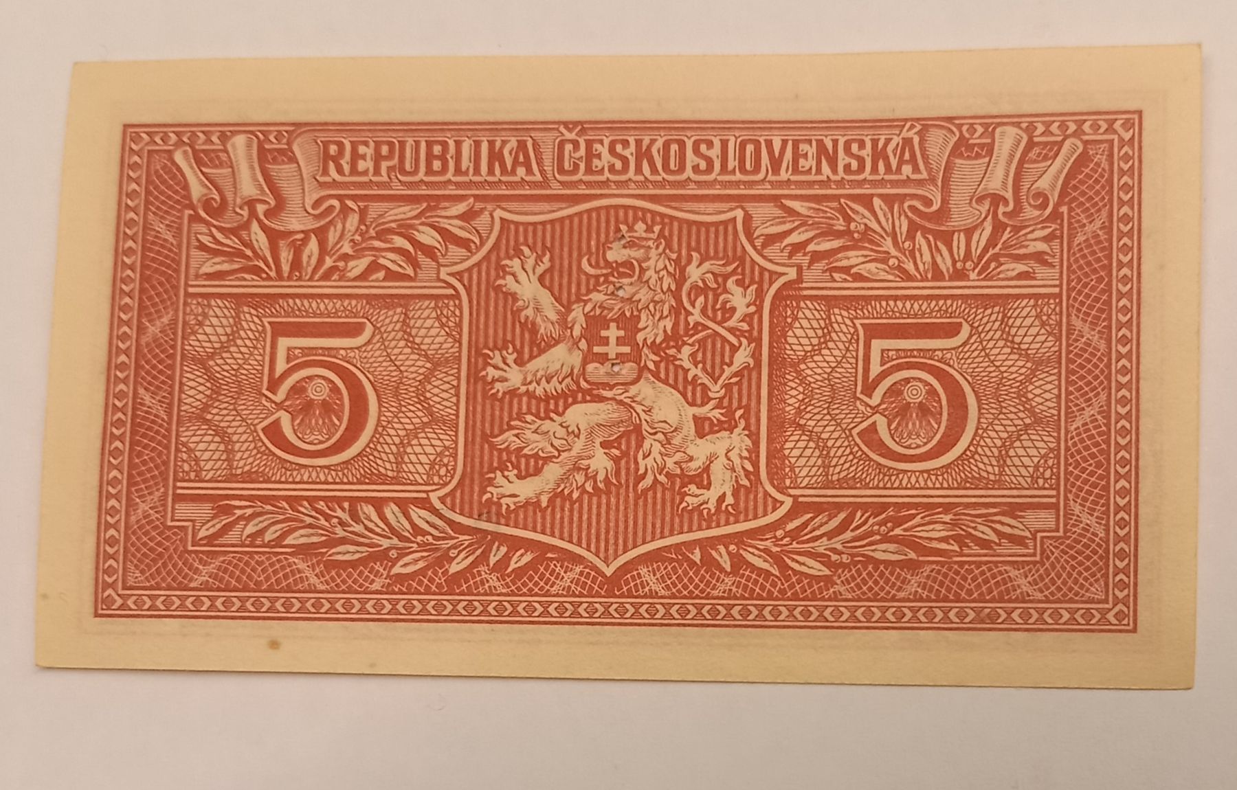 Banconote: 5 Pet Korun Cecoslovacchia 1949 – Usato da Minusio venduto da epp_cty9 1