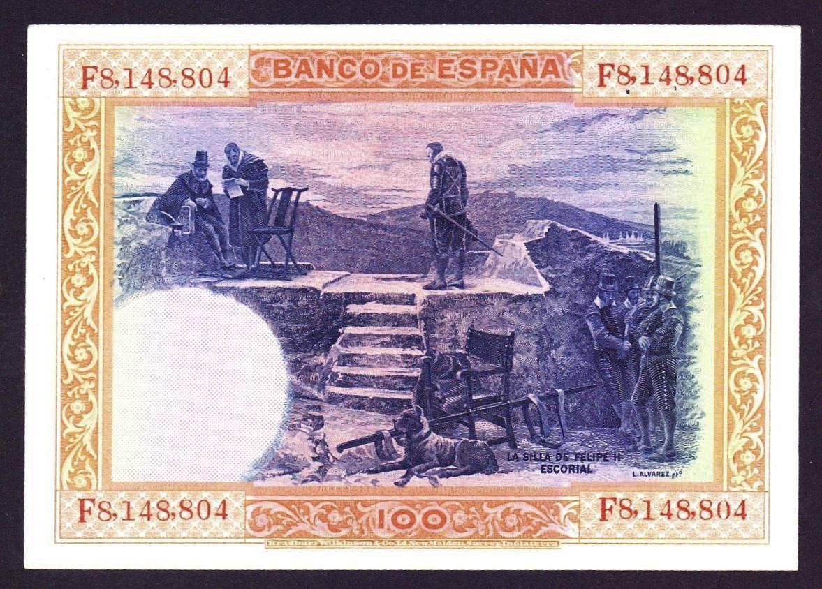 Banconote: 100 Pesetas 1925 UNZ – Nuovo (secondo la descrizione) da Flamatt venduto da samowarow 3