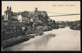 AK Fribourg, Pont suspendu