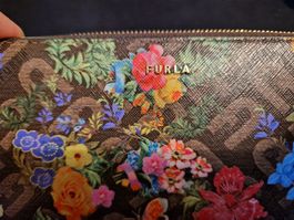 Furla Portemonnaie/Geldbörse Blumen gross