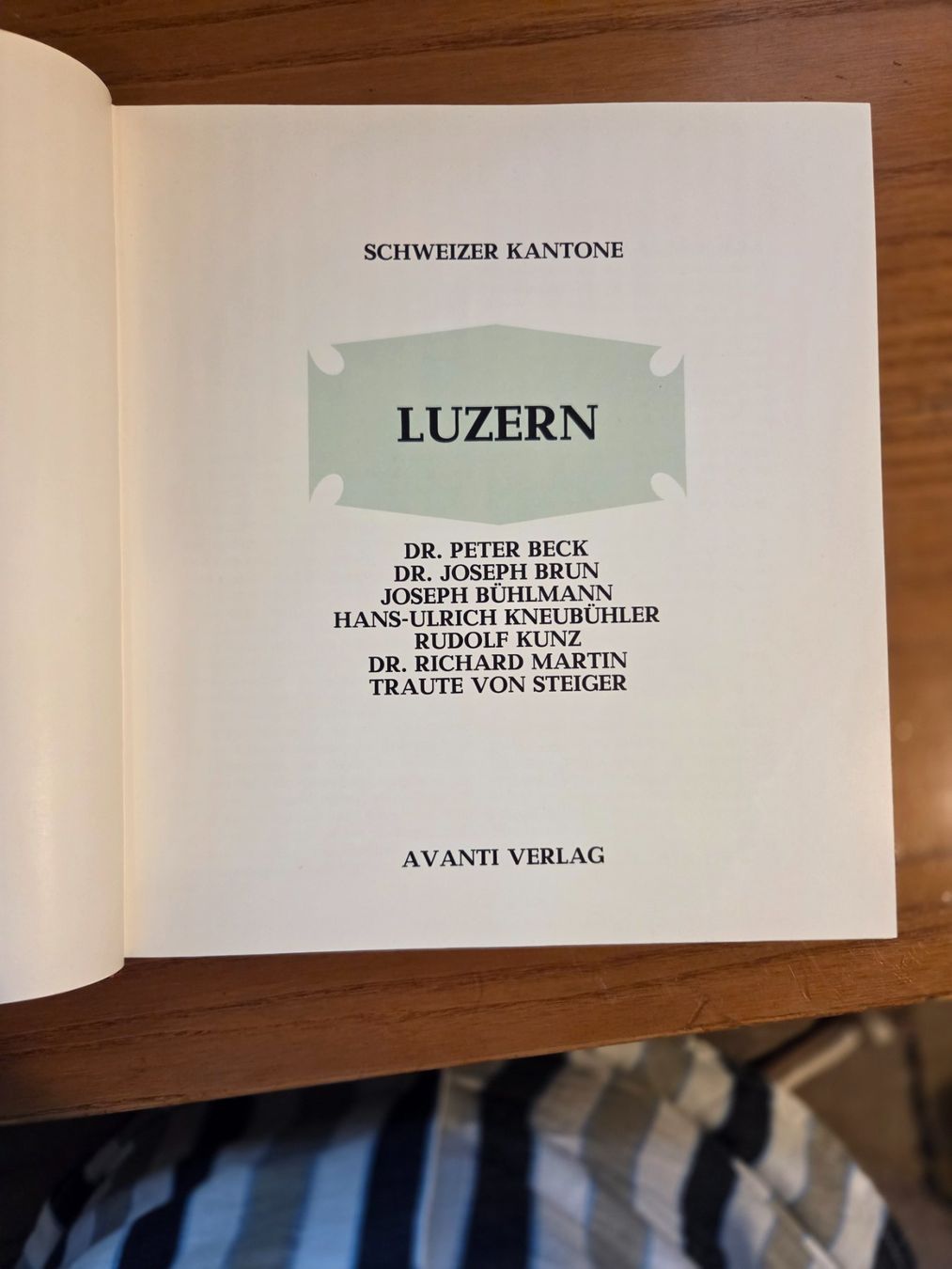 Bücher: Schweizer Kantone Luzern, Avanti 1975 – Gebraucht aus Aldesago von lusuardi 4