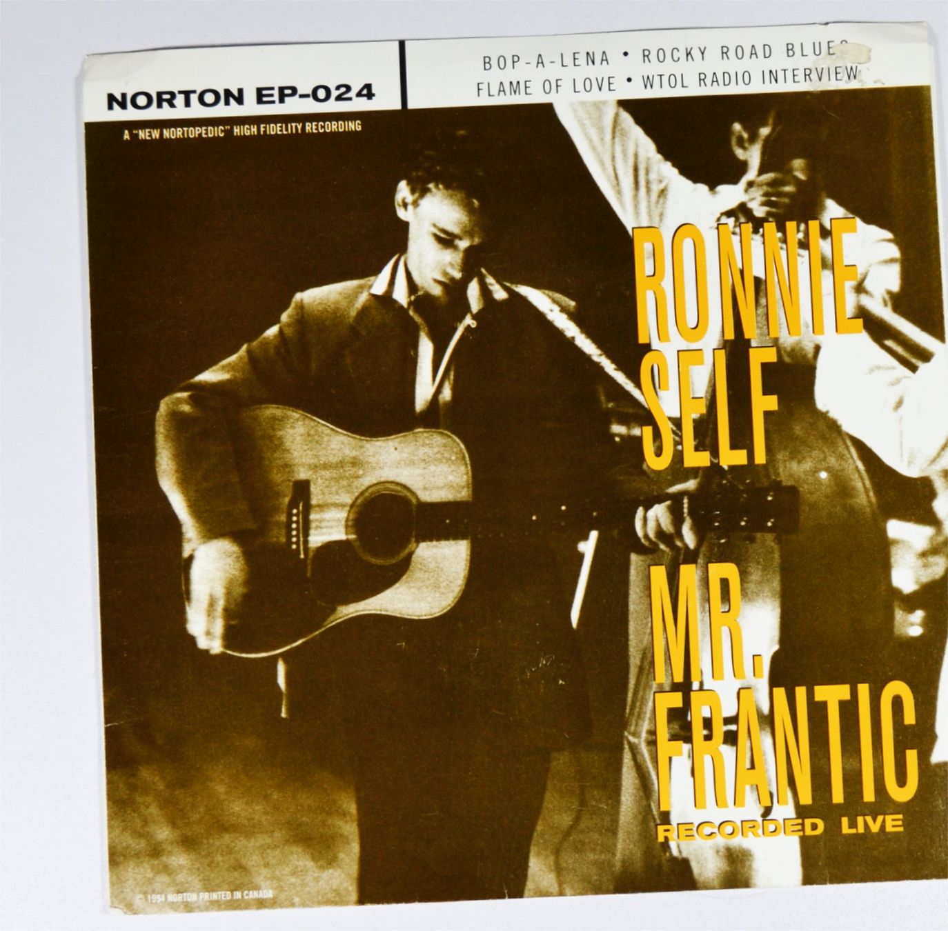 Dischi in vinile: EP: RONNIE SELF - Mr. Frantic – Usato da Frenkendorf venduto da Yard-Sale-2000