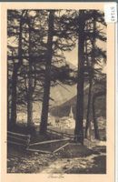Saas-Fee - Generalansicht von oben