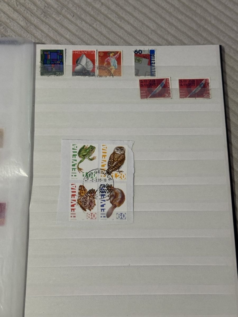 Tutti i francobolli: Briefmarkensammlung Schweiz & International – Usato da Fischbach-Göslikon venduto da Swissbrocki22 3
