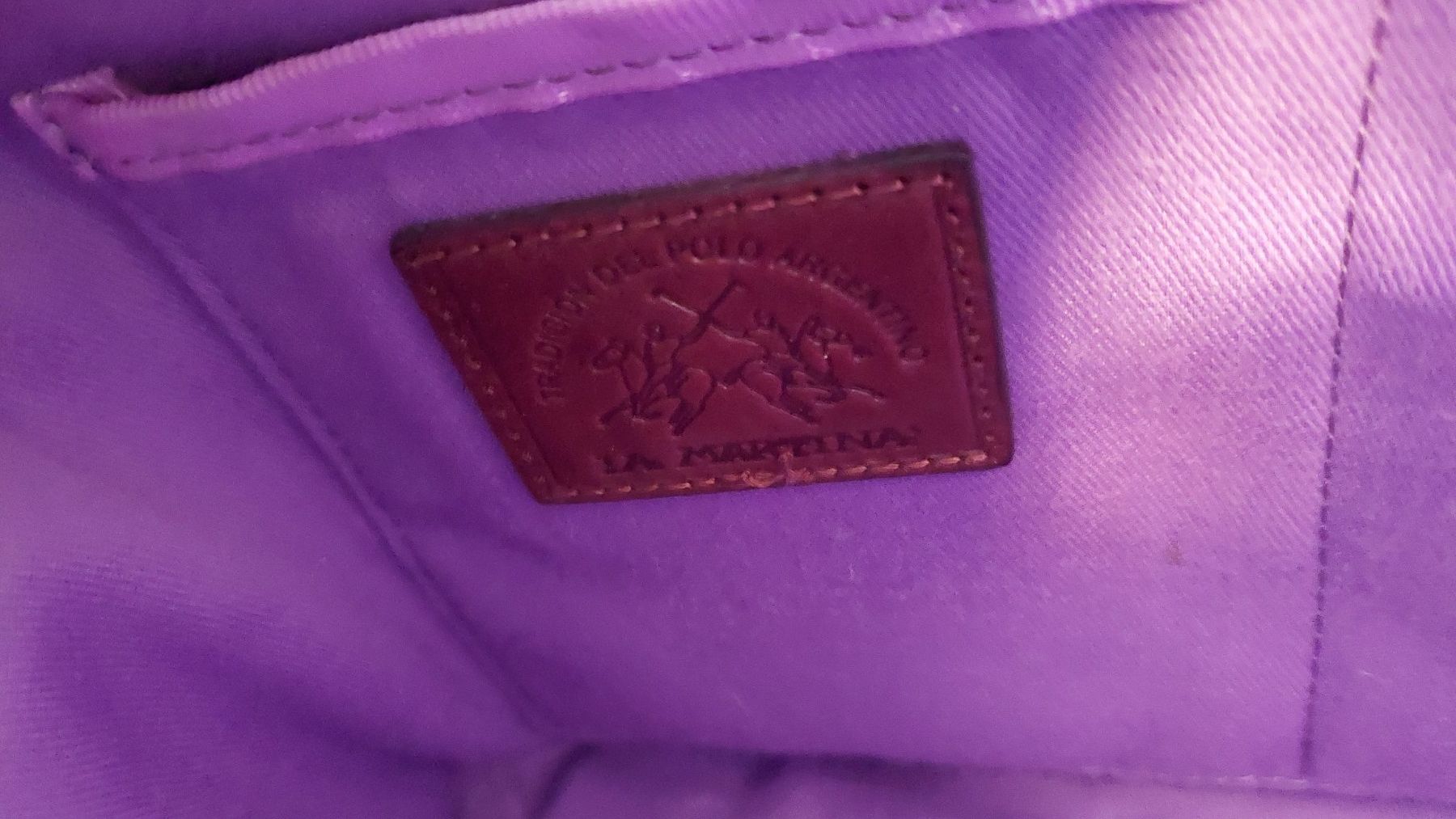 La Martina Taschen für Damen: LA MARTINA Handtasche weiss mit Lochmuster – Gebraucht aus Boll von Bolasi01 2