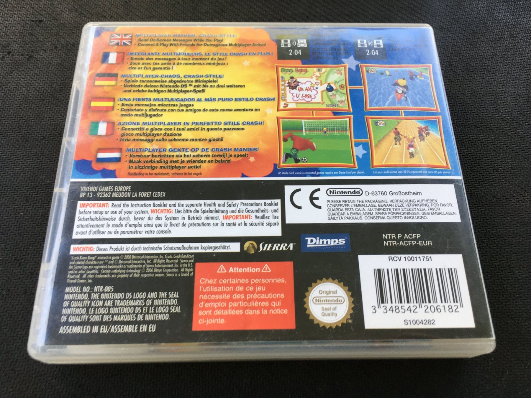 Nintendo Giochi: Crash Boom Bang! -  Nintendo DS – Usato da St.Gallen venduto da sjosjo 1
