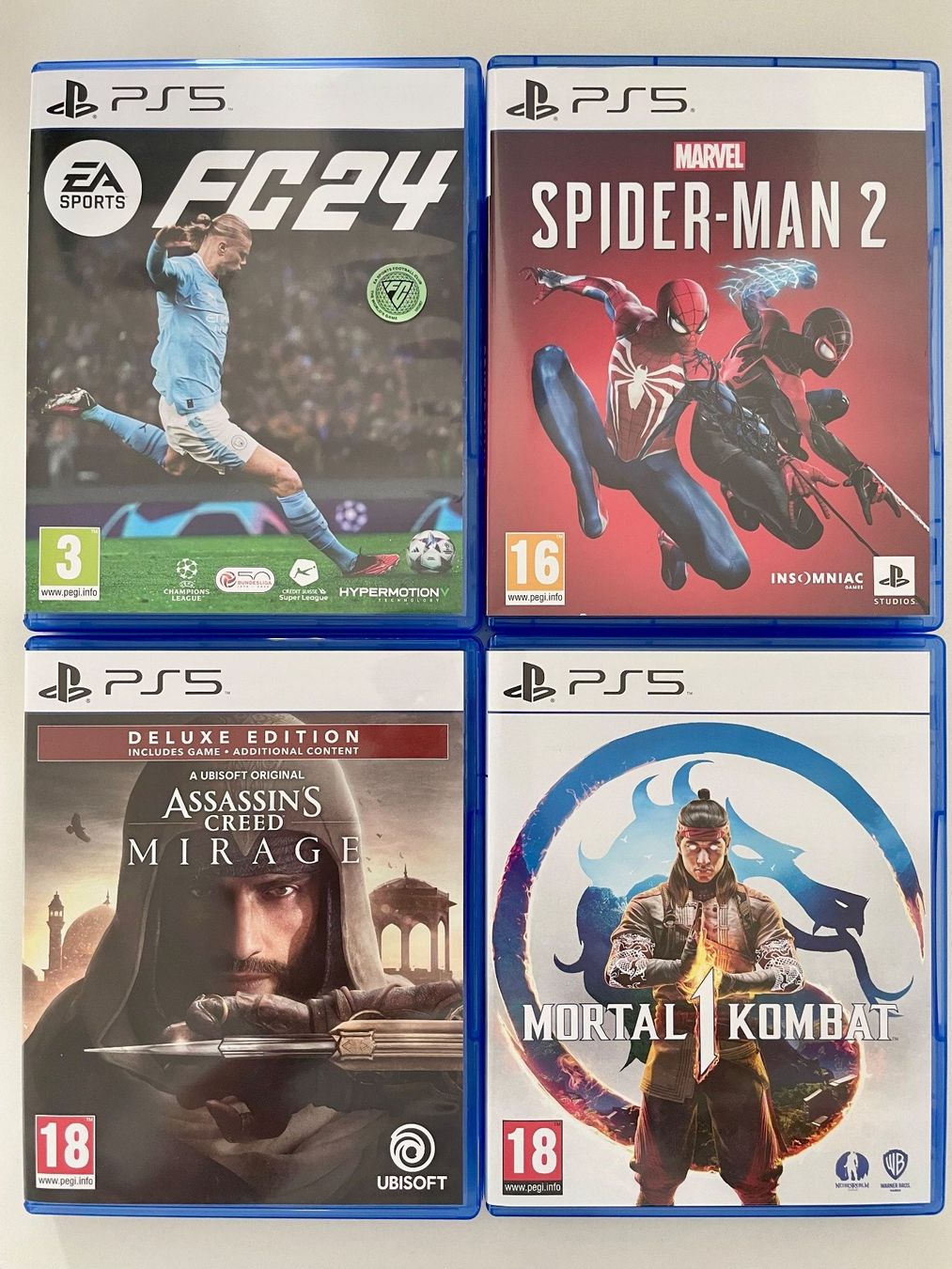 Sony Consoles: PS5 CFI-1216A Disc, 2 Controls, 4 games, Twin Charging Stat. – D'occasion à Richterswil par Luciano.P. 3