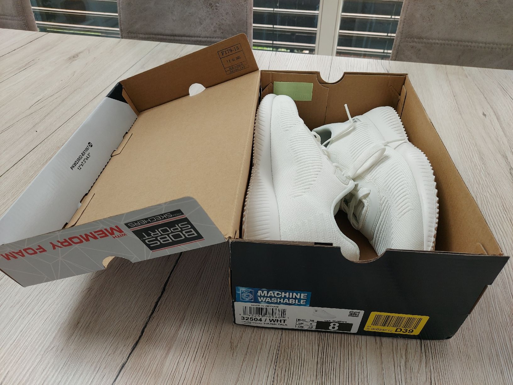 Skechers Scarpe da donna: Skechers BOBS SQUAD - Sneaker low - white Grösse 38 – Nuovo e nell'imballaggio originale da Aedermannsdorf venduto da DaniB81 4