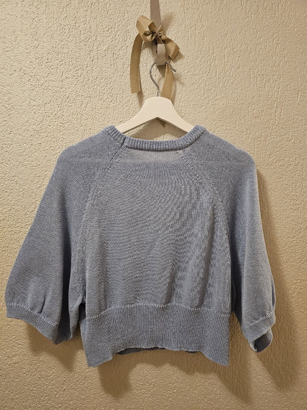Zara Maglioni & Felpe: Leichter ZARA Crop Pulli Gr. S in Hellblau – Usato da Bern venduto da Oscarella 6