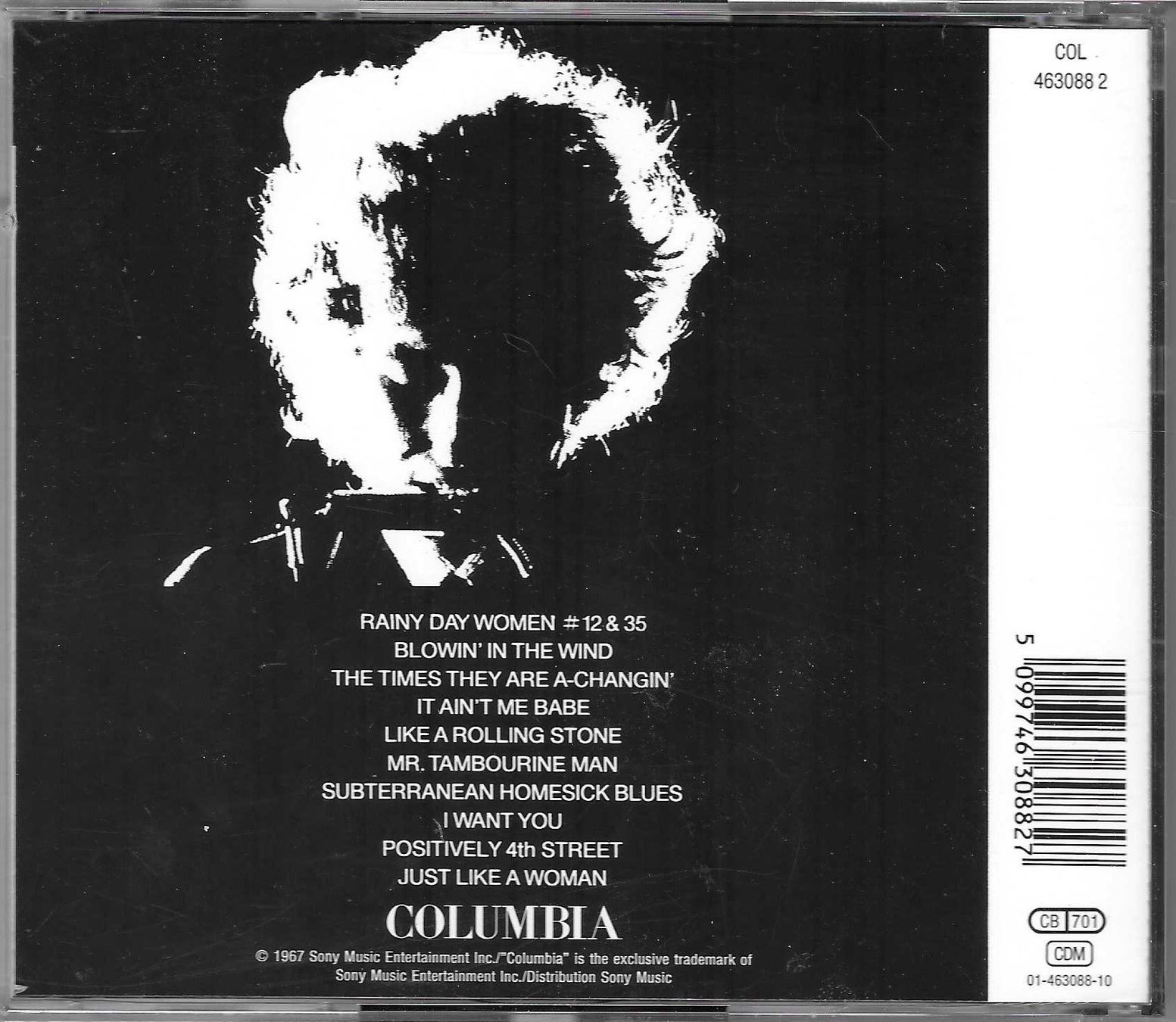 CD: BOB DYLAN  -  GREATEST HITS – Usato da Bex venduto da Giorgiob 1