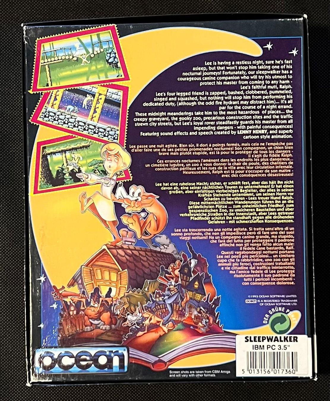Giochi: PC Big Box Spiel Sleepwalker – Usato da Schachen LU venduto da retrogamer 2