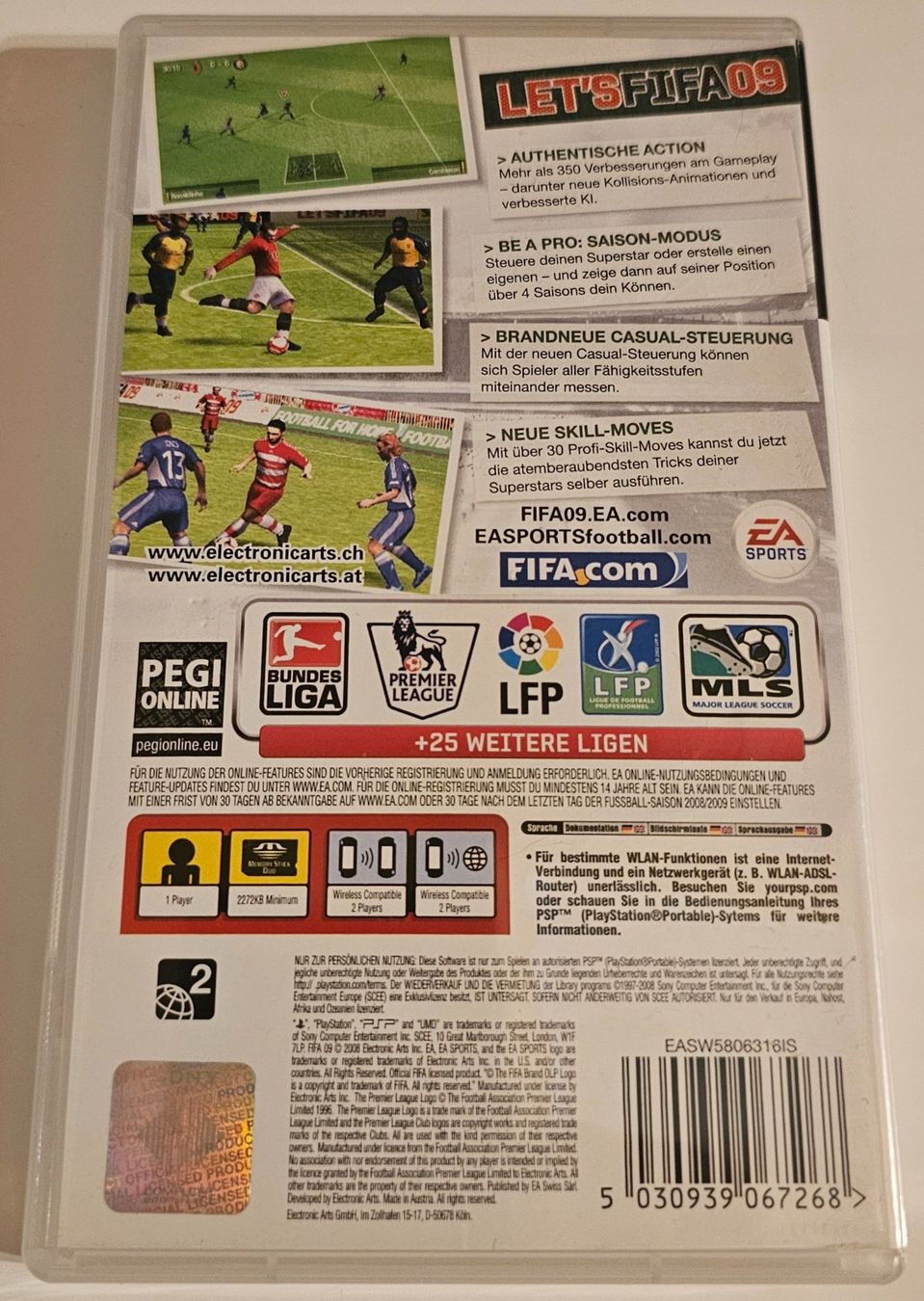 Sony Giochi: PSP Spiel - Fifa 09 – Usato da La Garde venduto da The_Hammer76 1