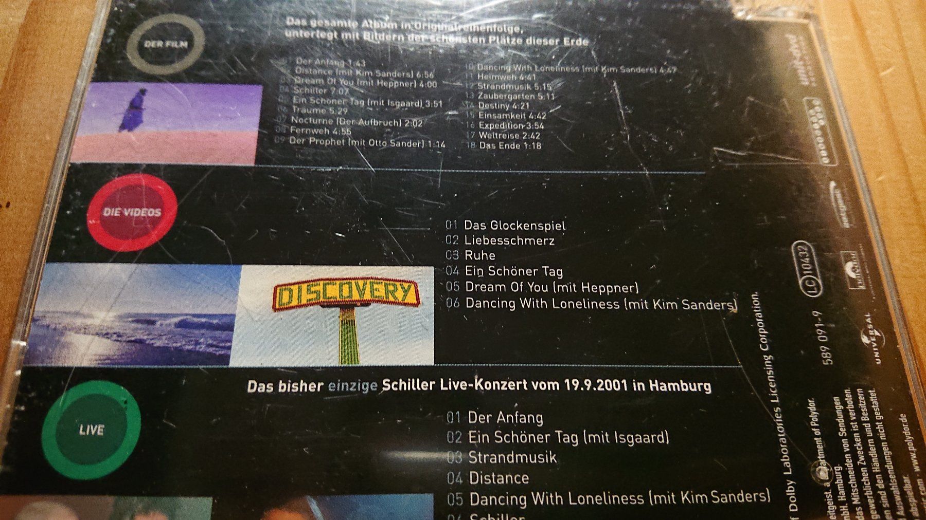Tutti i DVDs: SCHILLER WELTREISE Die DVD – Usato da Wilderswil venduto da Exebub 3