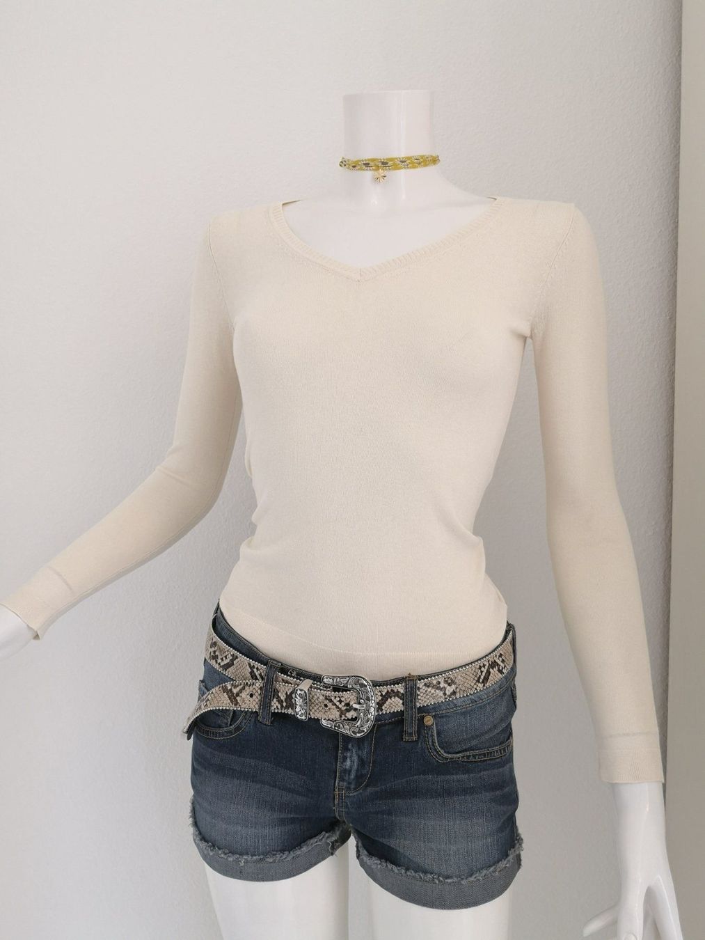 Mango Maglioni & Felpe: 🤩MANGO STRICK PULLOVER ECRU V-SCHNITT NEU & D&G P. – Nuovo (secondo la descrizione) da Olten venduto da Naja-Twins-Twins 4