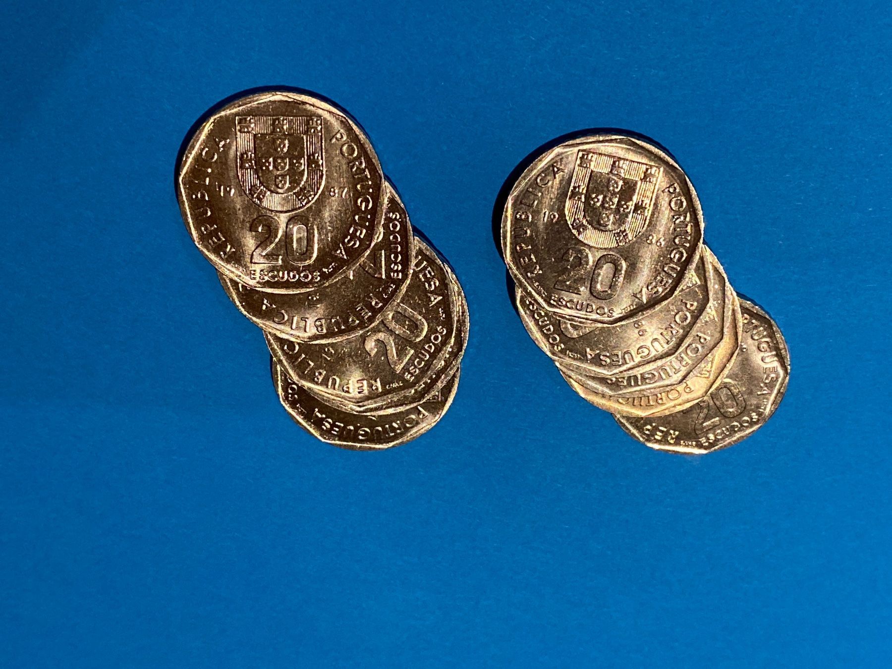 Monete europee: 20 Escudos 1986 ,1987 – Nuovo (secondo la descrizione) da Unterwasser venduto da JOSEBALOA