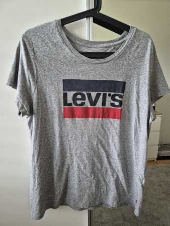 Levi's T-Shirt Grau Grösse XL top Zustand