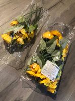 Sonnenblumen Künstliche Blumen Pflanzen Blätter Kunstblumen