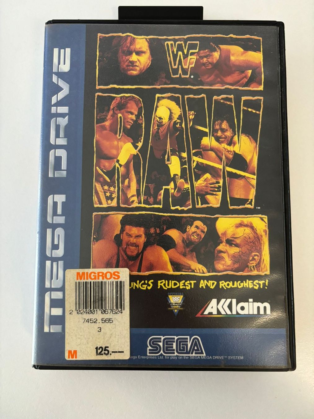 Giochi: WWF RAW (Sega Mega Drive) – Usato da Herisau venduto da Seyashop1