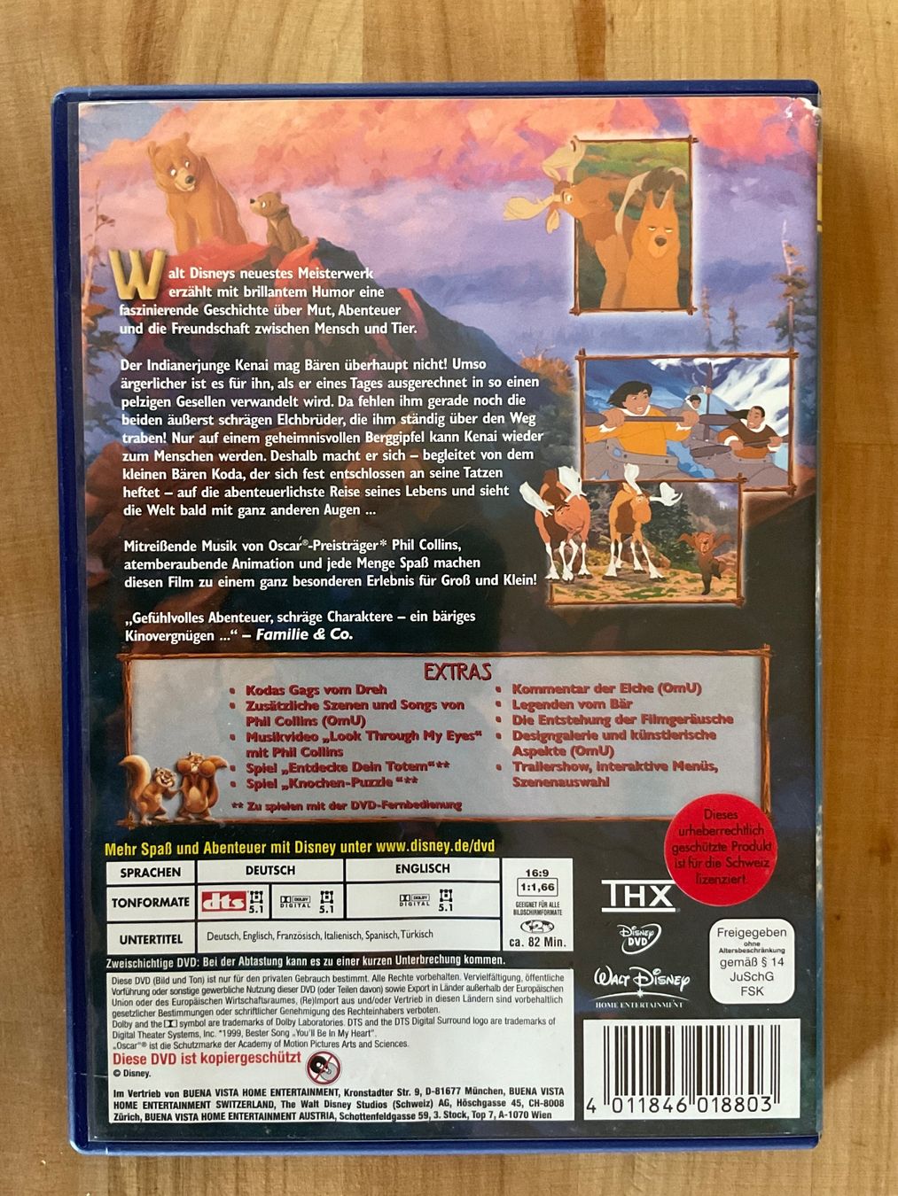 Alle DVDs: DVD Bären Brüder – Gebraucht aus Rümlang von Sambas19 1