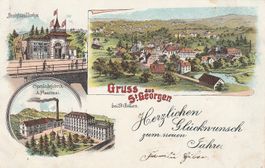 AK  Gruss aus St. Georgen  Litho 1899