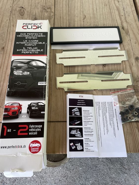 Toutes les pièces auto: Perfekt Click Wechselnummer System für Schild vorne, klein – Neuf avec emballage d'origine à Kerns par iva_ytj7 1